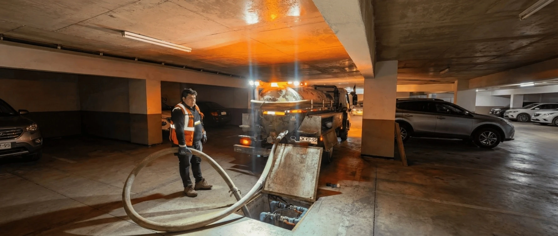 Destape de alcantarillado profesional