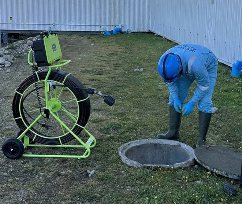 Video inspección de alcantarillado con cámara HD